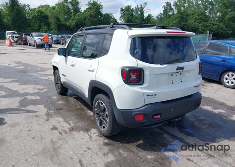 2017 Jeep Renegade Trailhawk 4X4 from USA, damaged, VIN ZACCJBCB8HPF33898